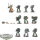 Dark Angels - 10 x Tactical Squad klassisch - teilweise bemalt