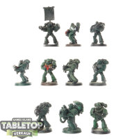 Dark Angels - 10 x Tactical Squad klassisch - teilweise...