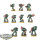 Dark Angels - 10 x Tactical Squad klassisch - bemalt