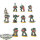 Dark Angels - 10 x Tactical Squad klassisch - bemalt