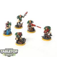 Dark Angels - 5 x Scouts klassisch - bemalt