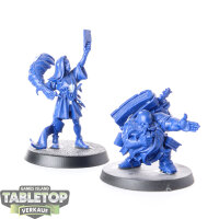 Blood Bowl - Elf and Dwarf Biased Referees - unbemalt