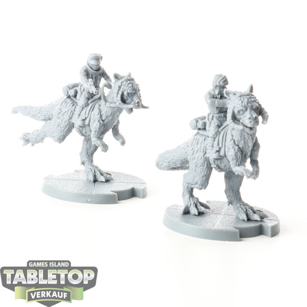 Rebellen - 2x Tauntaun Riders - unbemalt
