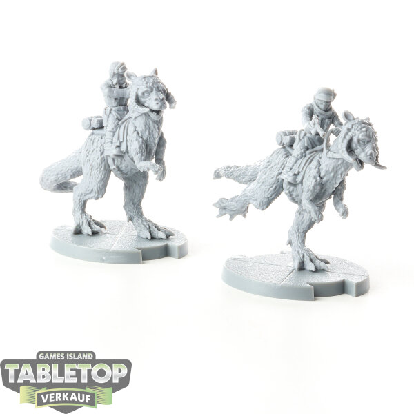 Rebellen - 2x Tauntaun Riders - unbemalt