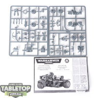 Space Marines - Attack Bike - im Gussrahmen