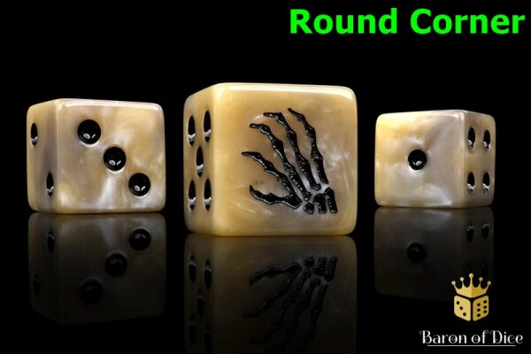 Baron of Dice - Skeletons Rising 16mm Round Corner Dice (25)