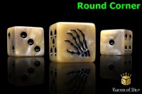 Baron of Dice - Skeletons Rising 16mm Round Corner Dice (25)