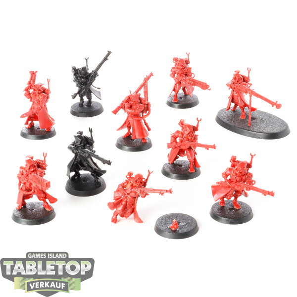 Adeptus Mechanicus - 10 Skitarii Rangers - unbemalt
