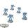 Space Wolves - 5 x Vanguard Veteran Squad - grundiert