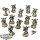 Chaos Space Marines - 12 Chaos Space Marines klassisch - bemalt