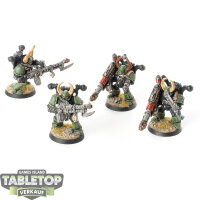 Chaos Space Marines - 4 Havocs klassisch - bemalt
