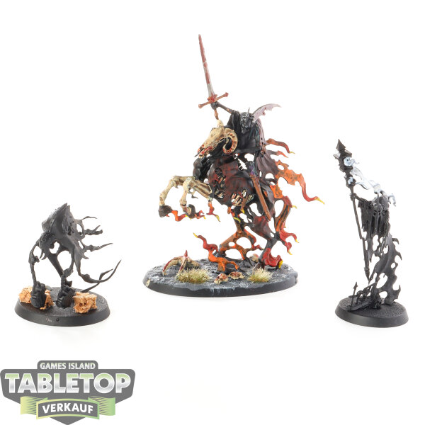 Nighthaunt - 3x Ethereal Court - teilweise bemalt