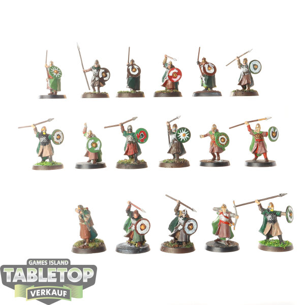 HdR Figuren - Gut - 17x Warriors of Rohan klassisch - bemalt
