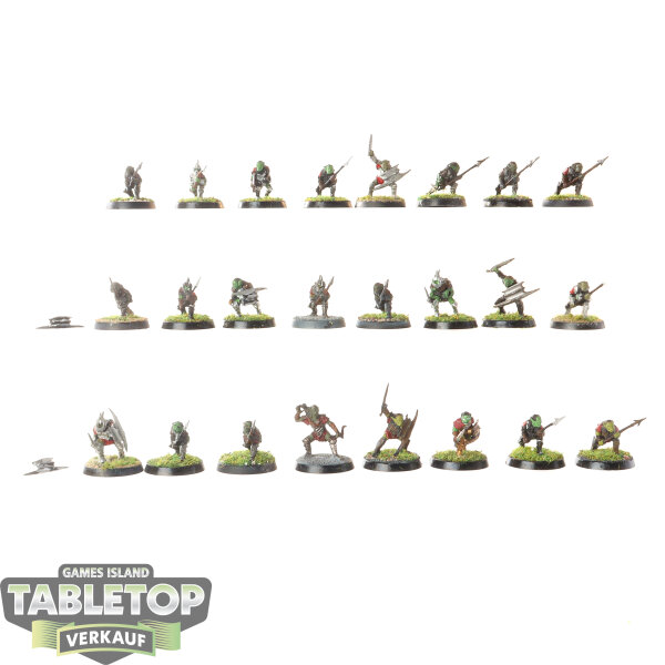 HdR Figuren - Böse - 24x Moria Goblins - bemalt