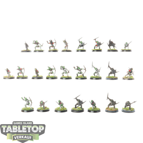 HdR Figuren - Böse - 24x Moria Goblins - bemalt