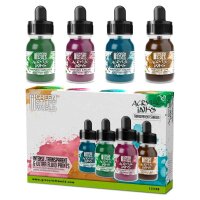 Green Stuff World - Acrylic Inks Set - Transparent Shades...