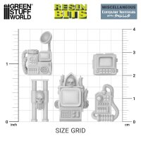 Green Stuff World - Computer Terminals with Skulls