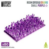 Green Stuff World - PURPLE Resin Crystals - Small