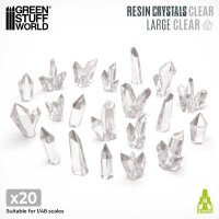 Green Stuff World - Clear Resin Crystals - Large