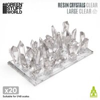 Green Stuff World - Clear Resin Crystals - Large