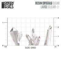 Green Stuff World - Clear Resin Crystals - Large