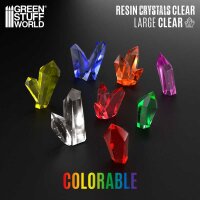 Green Stuff World - Clear Resin Crystals - Large