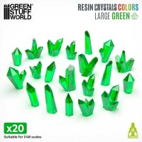 Green Stuff World - Green Resin Crystals - Large