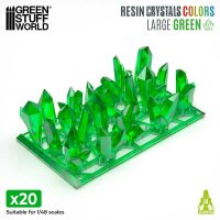 Green Stuff World - Green Resin Crystals - Large