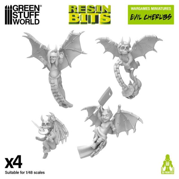 Green Stuff World - Cherubs 40k - Evil Cherubs