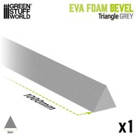 Green Stuff World - EVA foam bevels - Triangle 8 mm