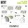 Green Stuff World - EVA foam bevels - Triangle 15 mm