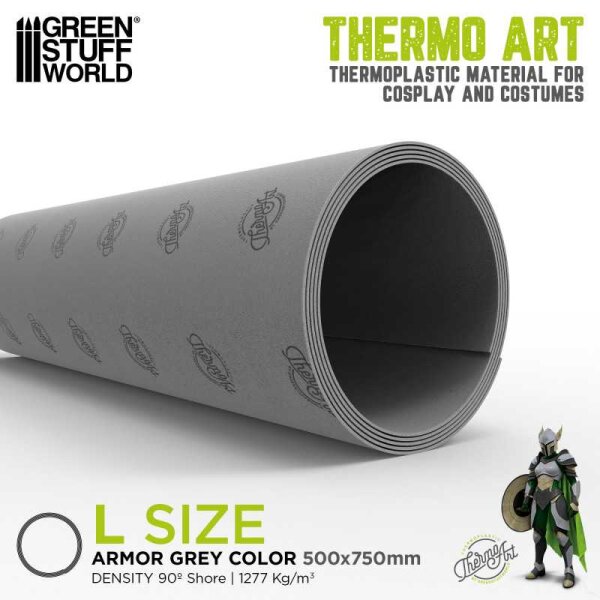 Green Stuff World - ThermoArt Armor Grey 500x750 mm (L)