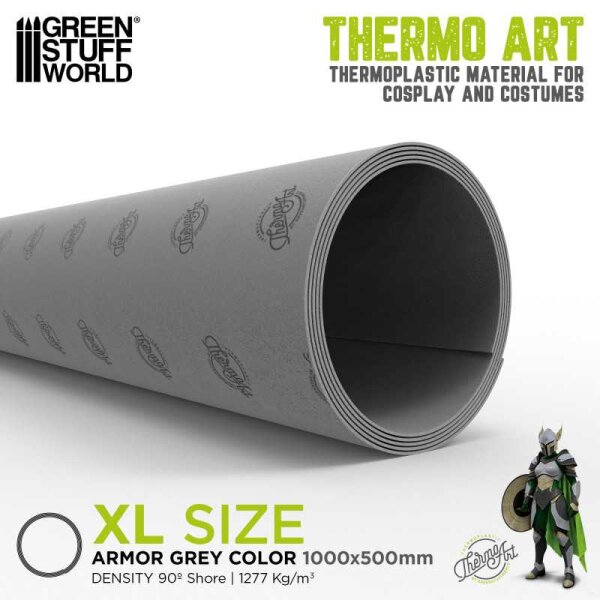 Green Stuff World - ThermoArt Armor Grey 1000x500 mm (XL)