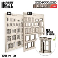 Green Stuff World - Classic Miniature Windows - Large