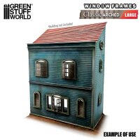 Green Stuff World - Arched Classic Miniature Windows - Large