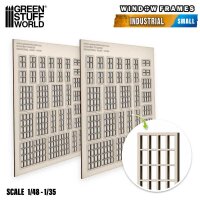 Green Stuff World - Industrial Miniature Windows - Small
