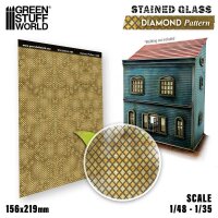 Green Stuff World - Diamond Pattern Stained Glass