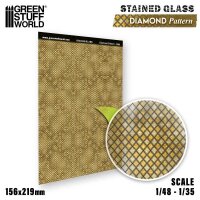 Green Stuff World - Diamond Pattern Stained Glass