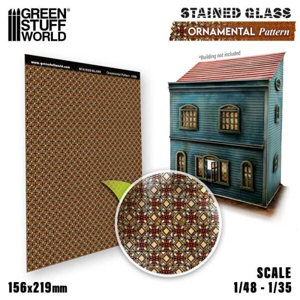 Green Stuff World - Ornamental Pattern Stained Glass