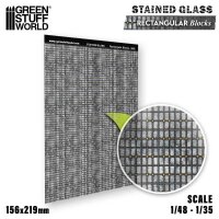Green Stuff World - Rectangular Blocks Stained Glass