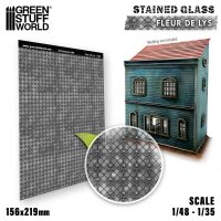 Green Stuff World - Fleur de Lys Stained Glass