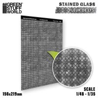 Green Stuff World - Fleur de Lys Stained Glass