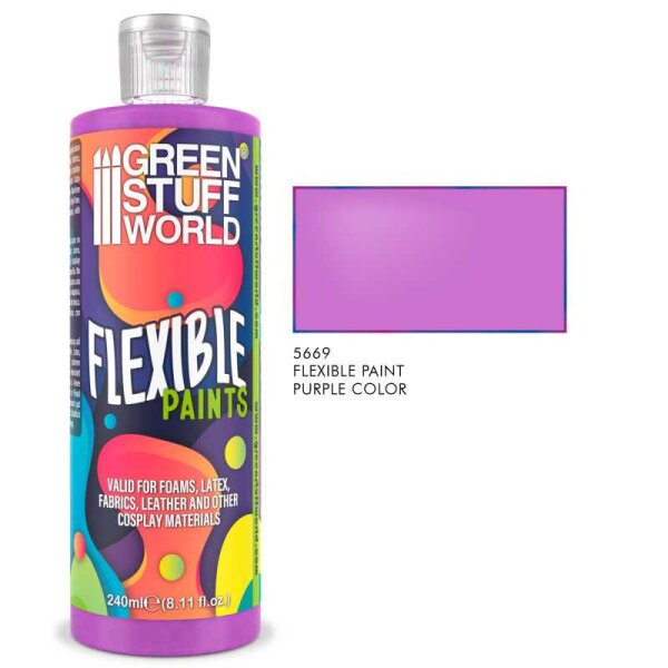 Green Stuff World - Flexible Paint Purple 240ml