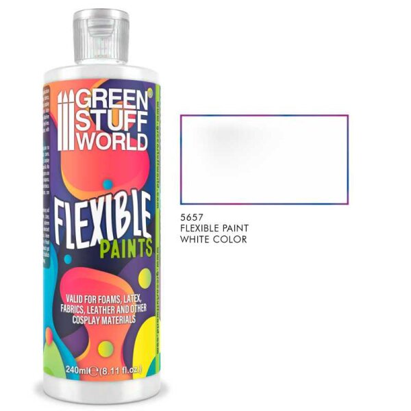 Green Stuff World - Flexible Paint White 240ml
