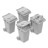 Green Stuff World - Plastic Trash Bins