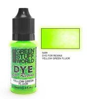 Green Stuff World - Dye for Resins YELLOW-GREEN FLUOR