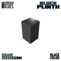 Green Stuff World - Display Block 2.5X2.5 cm - Black