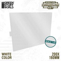 Green Stuff World - Miniature Camouflage Nets White 1:45