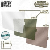 Green Stuff World - Miniature Camouflage Nets White 1:45