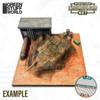 Green Stuff World - Miniature Camouflage Nets Green 1:45